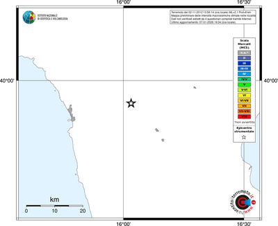 Mappa MCS - territori località