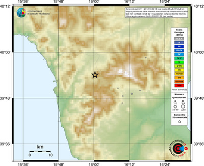 Mappa EMS - località