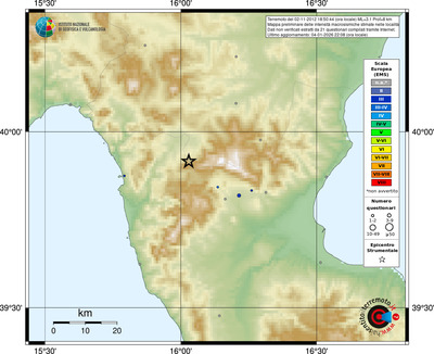 Mappa EMS - località