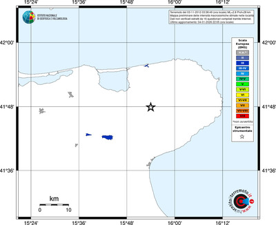 Mappa EMS - territori località