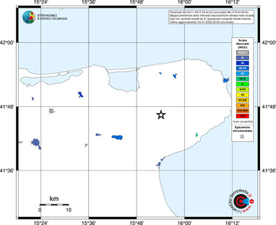 Mappa MCS - territori località