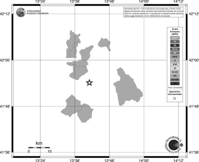 Mappa EMS - territori comuni