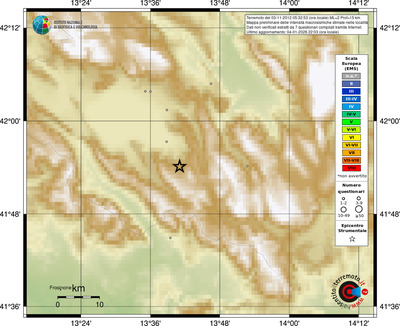 Mappa EMS - località
