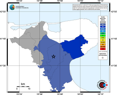 Mappa MCS - territori comuni