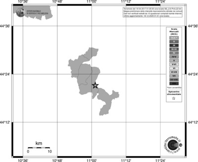 Mappa MCS - territori comuni
