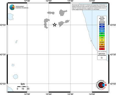 Mappa MCS - territori comuni