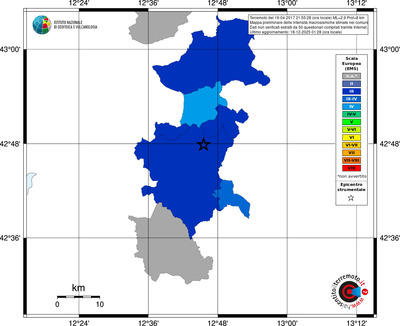 Mappa EMS - territori comuni