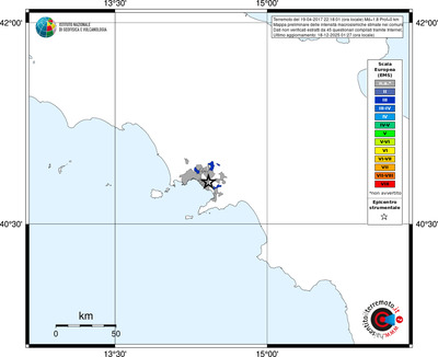 Mappa EMS - territori comuni