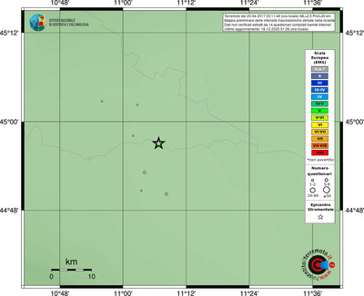 Mappa EMS - località