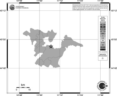 Mappa MCS - territori comuni