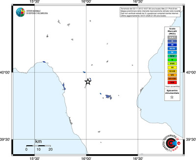 Mappa MCS - territori località