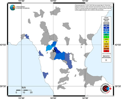 Mappa MCS - territori comuni