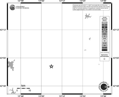 Mappa MCS - territori località