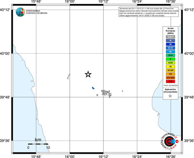 Mappa EMS - territori località