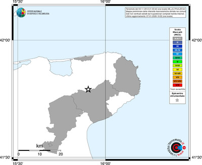 Mappa MCS - territori comuni