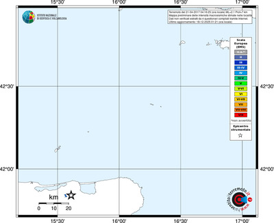 Mappa EMS - territori località
