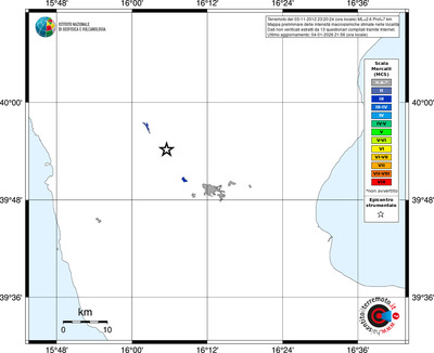 Mappa MCS - territori località