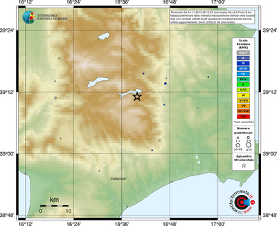 Mappa EMS - località