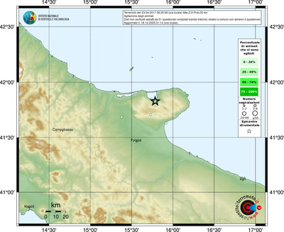 Mappa comuni con almeno 3 questionari