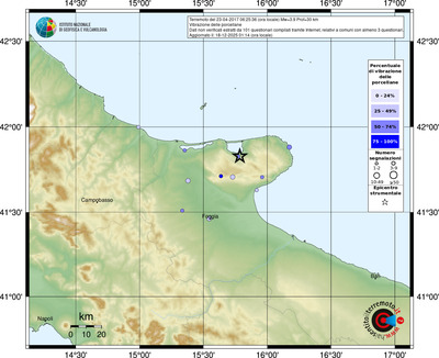 Mappa comuni con almeno 3 questionari