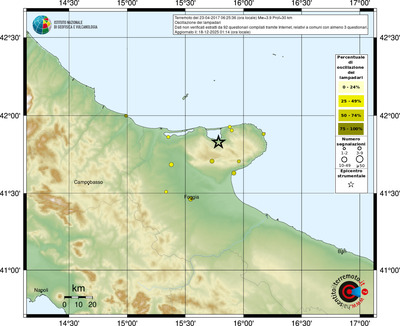 Mappa comuni con almeno 3 questionari