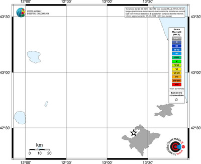 Mappa MCS - territori comuni