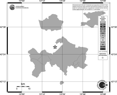 Mappa EMS - territori comuni