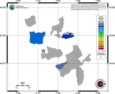 Mappa MCS - territori comuni