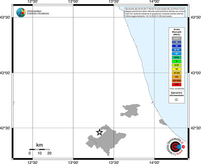 Mappa MCS - territori comuni