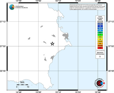 Mappa EMS - territori località