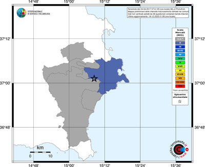 Mappa MCS - territori comuni