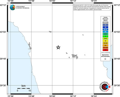 Mappa MCS - territori località