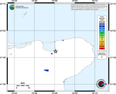 Mappa MCS - territori località
