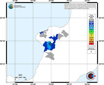Mappa EMS - territori comuni