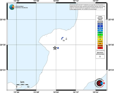 Mappa MCS - territori località