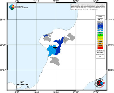 Mappa MCS - territori comuni