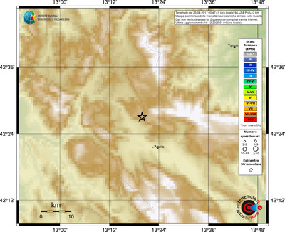 Mappa EMS - località