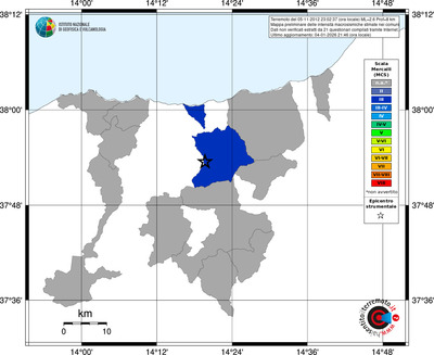Mappa MCS - territori comuni