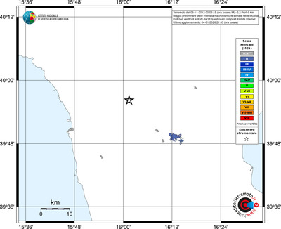 Mappa MCS - territori località