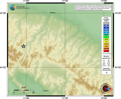 Mappa EMS - località