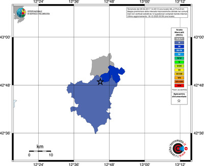 Mappa MCS - territori comuni
