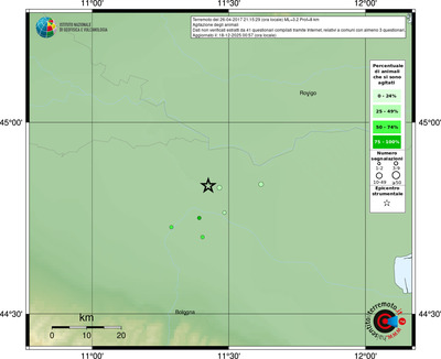 Mappa comuni con almeno 3 questionari