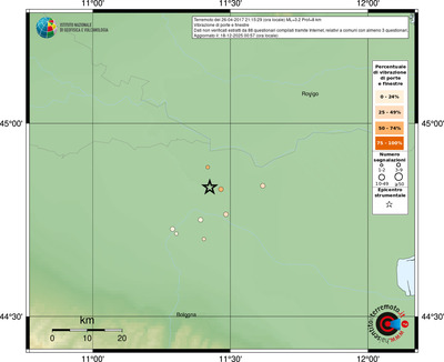 Mappa comuni con almeno 3 questionari