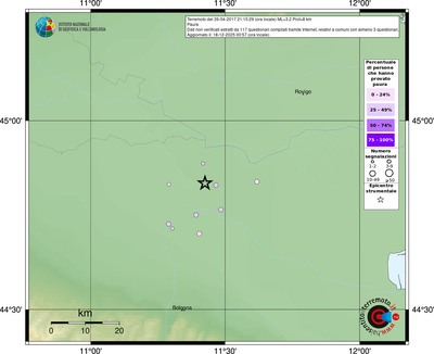 Mappa comuni con almeno 3 questionari