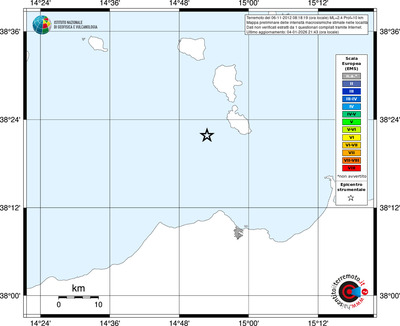 Mappa EMS - territori località
