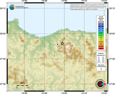 Mappa MCS - località