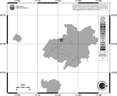 Mappa MCS - territori comuni