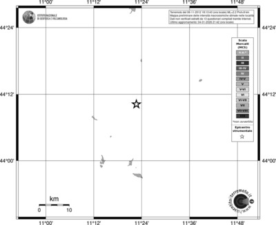 Mappa MCS - territori località