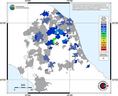 Mappa MCS - territori comuni