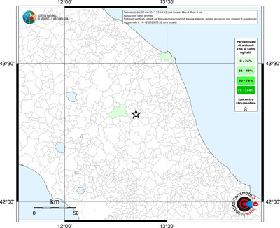 Mappa territorio comunale con almeno 3 questionari